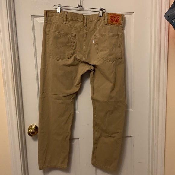 Levi’s 502 men’s Tan jeans - Picture 3 of 8